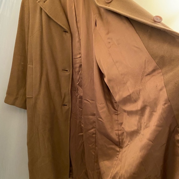 Women’s long wool winter jacket.  Size 3X - Picture 3 of 5